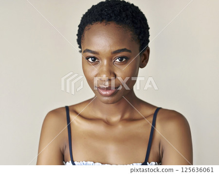 Realistic foreign woman AI-generated image 125636061