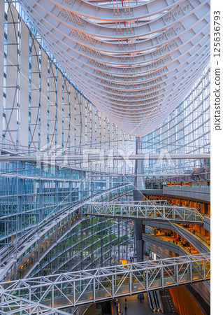 A futuristic view of Tokyo International Forum A futuristic view of Tokyo International Forum 125636793