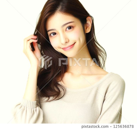 young woman      125636878