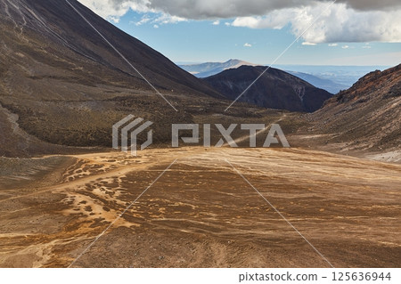 Volcanic Landscape, Tongariro National PArk 125636944