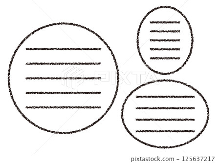 手繪蠟筆圓形便籤框套裝 手繪蠟筆圓形便籤框套裝 125637217
