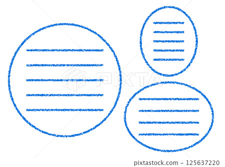 手繪蠟筆圓形便籤框套裝 手繪蠟筆圓形便籤框套裝 125637220