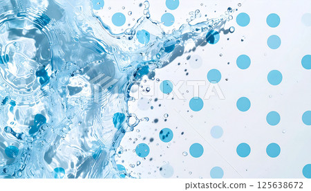 水濺和點背景 水濺和點背景 125638672