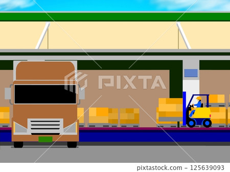 Logistics Terminal 125639093