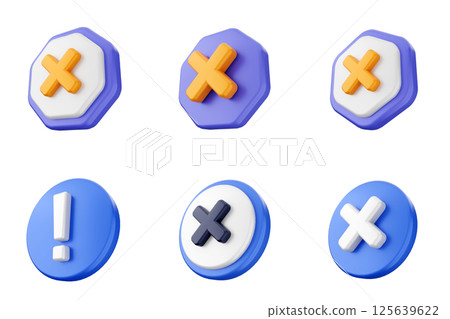 3d caution sign alert warning safety security icon set bundle 3d caution sign alert warning safety security icon set bundle 125639622