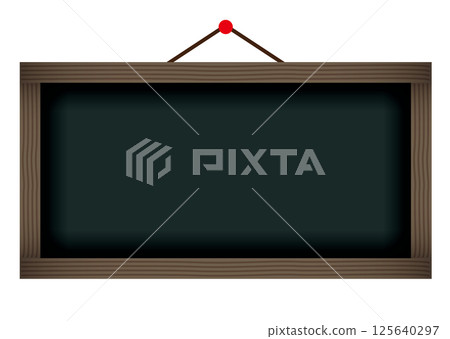 A blackboard A blackboard 125640297