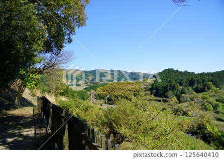 從大友安麻呂墓望去的景色 125640410