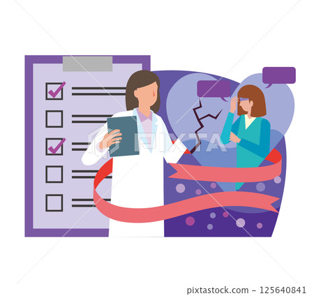 Female clinical psychologist 125640841