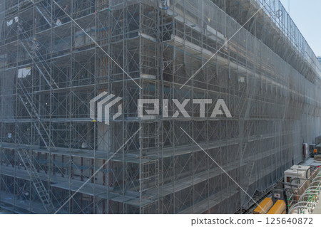 Data center construction site Data center construction site 125640872