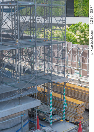 Data center construction site 125640874