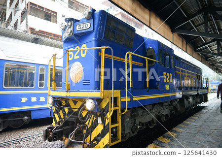 Machu Picchu Railway in Peru 125641430