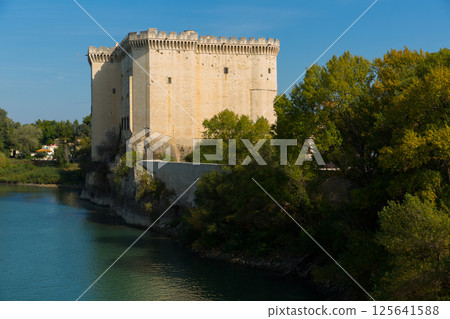 Old stone Castle of Tarascon Old stone Castle of Tarascon 125641588