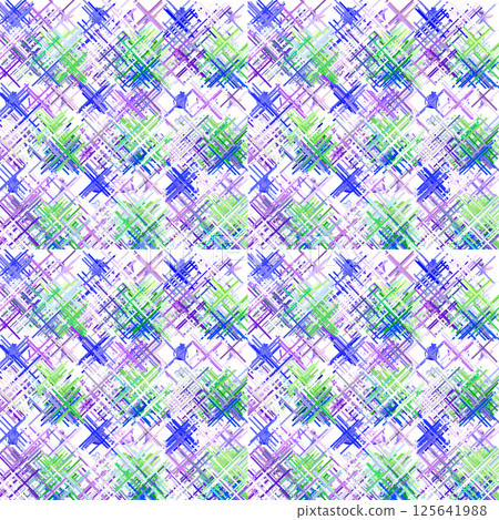 seamless pattern with bowling pins and ribbon 125641988