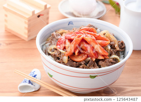 Neapolitan beef bowl (Western-style beef bowl) Neapolitan beef bowl (Western-style beef bowl) 125643487