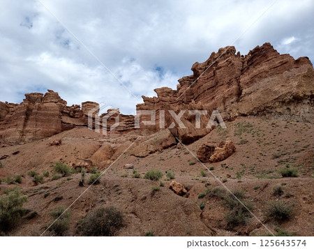 Beautiful Landscape In The Mountains 125643574
