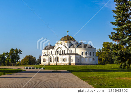 Brest Fortress Belarus Church St Nicholas Garrison Cathedral and Kolokolnya. 125643802
