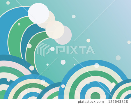 Wave background image 125643828