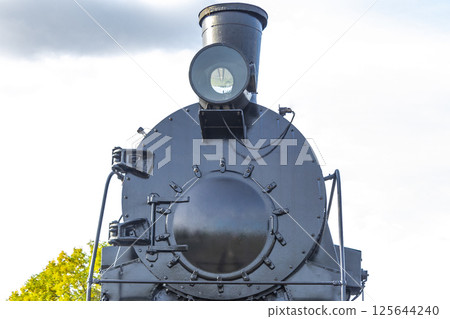 Black classic vintage retro train trains steam locomotive locomotives Belarus. Black classic vintage retro train trains steam locomotive locomotives Belarus. 125644240