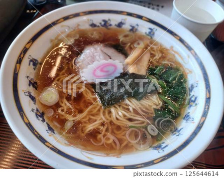 Old-fashioned Chinese noodles 125644614