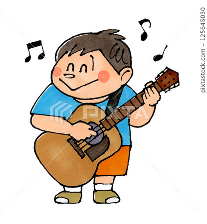 彈吉他的男孩 彈吉他的男孩 125645030