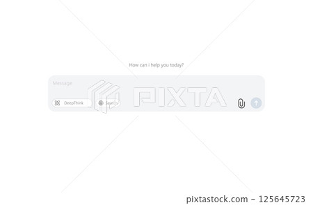 Chatbot user interface with deep research feature 125645723