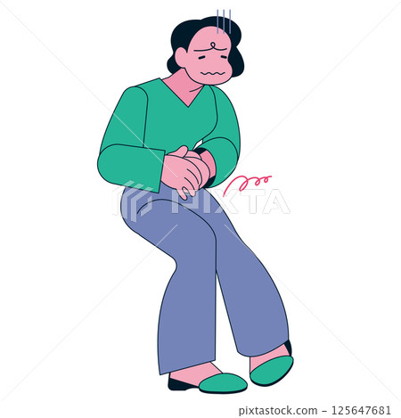 Abdominal pain, period pain, constipation, stomach upset, stomach ache Abdominal pain, period pain, constipation, stomach upset, stomach ache 125647681