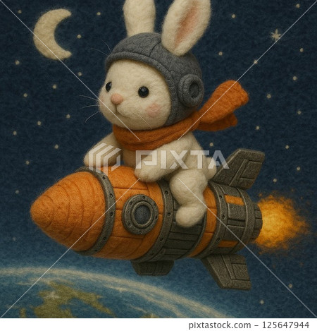 Space Rabbit 125647944