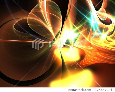 Imaginatory fractal abstract background Image 125647981