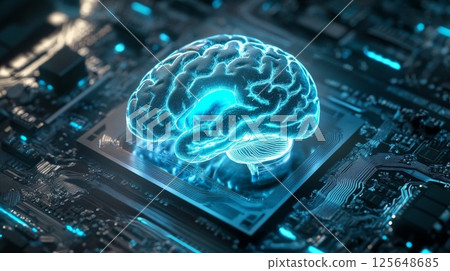 人工智慧和雲端服務圖像 人工智慧和雲端服務圖像 125648685