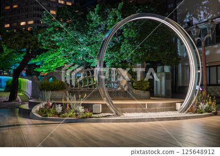 Atami City: Itokawa Promenade at night 125648912