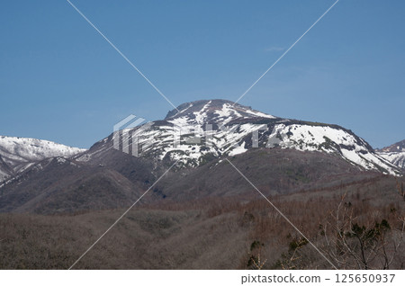 Scenery of the Nasu Mountain Range in April Scenery of the Nasu Mountain Range in April 125650937