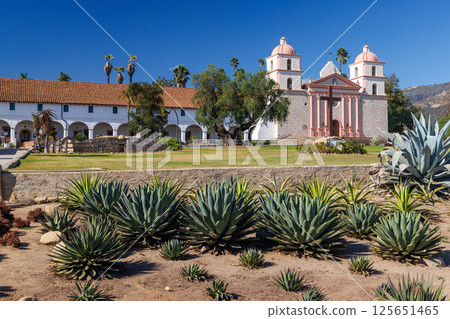 The historic Santa Barbara Mission The historic Santa Barbara Mission 125651465