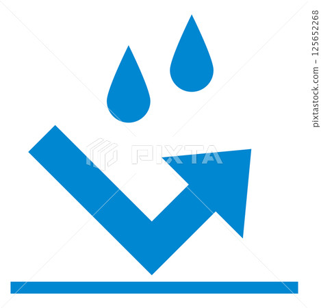 Waterproof icon illustration 125652268