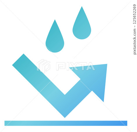 Waterproof icon illustration 125652269