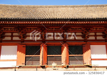 Kyoto Prefecture, Toji Temple Lecture Hall (Important Cultural Property), Kujo-cho, Minami-ku, Kyoto City, February 2022 125656417