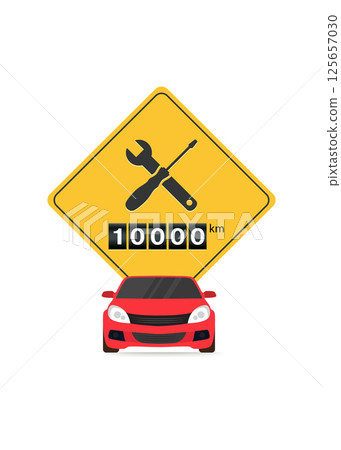 Car service concept stock illustration 125657030