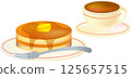 Hot cake set 125657515