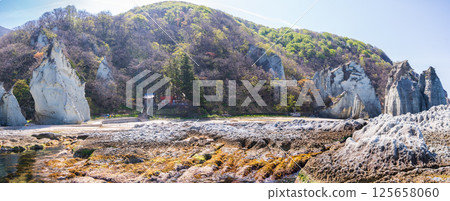 "Aomori Prefecture" Scenery of Butsugaura, Sai Village "Aomori Prefecture" Scenery of Butsugaura, Sai Village 125658060