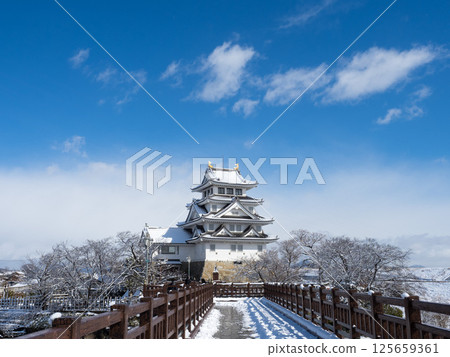 Snowy Suminomata Castle Snowy Suminomata Castle 125659361