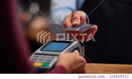 Image of making smart payments with contactless payment Image of making smart payments with contactless payment 125659552