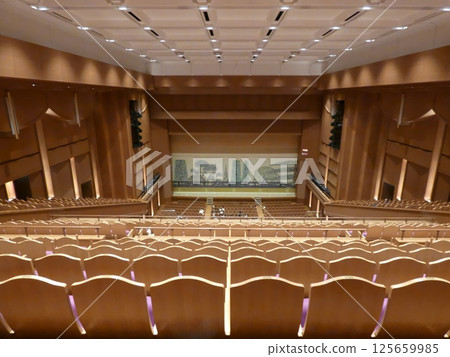 Inside the theater (from the back center of the second floor seats), Ota Civic Hall Aprico, Ota Ward, Tokyo Inside the theater (from the back center of the second floor seats), Ota Civic Hall Aprico, Ota Ward, Tokyo 125659985