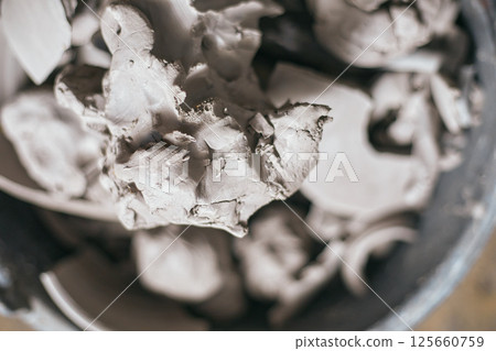 Clay material for craft. 125660759