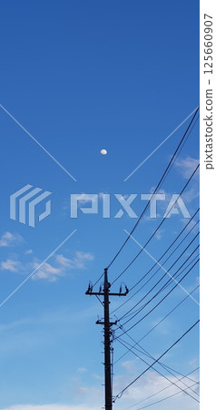Landscape with Moon 125660907