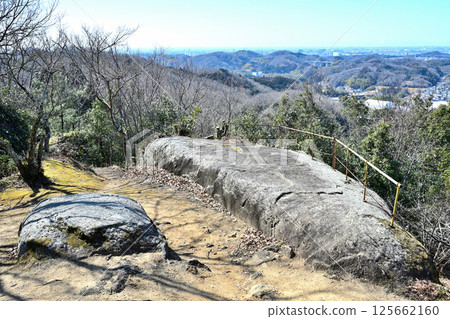 大月城是大月鬆平氏的山城，被指定為國家歷史遺址 125662160