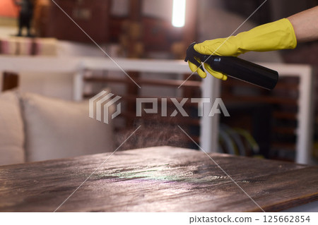 Cleaning and Maintaining Surfaces with Extra Care and Attention to Detail for Best Results 125662854