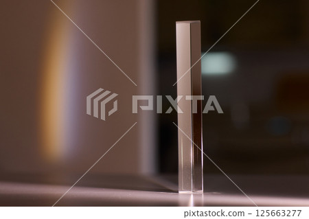 Light Refraction Through a Prism, Which Creates Beautiful and Colorful Spectrums Light Refraction Through a Prism, Which Creates Beautiful and Colorful Spectrums 125663277