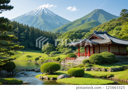 A possible Japanese landscape 125663325