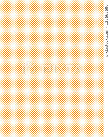 Orange Polka Dots 125663696