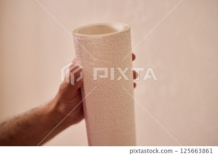 Approaching the Task of Applying Wallpaper with Care for a Beautiful and Stunning Interior Approaching the Task of Applying Wallpaper with Care for a Beautiful and Stunning Interior 125663861
