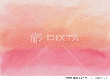 Gentle Watercolor Blend in Pink and Peach Tones Gentle Watercolor Blend in Pink and Peach Tones 125664324